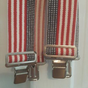 Suspenders American Flag Red White Blue Patriotic Stars Stripes
